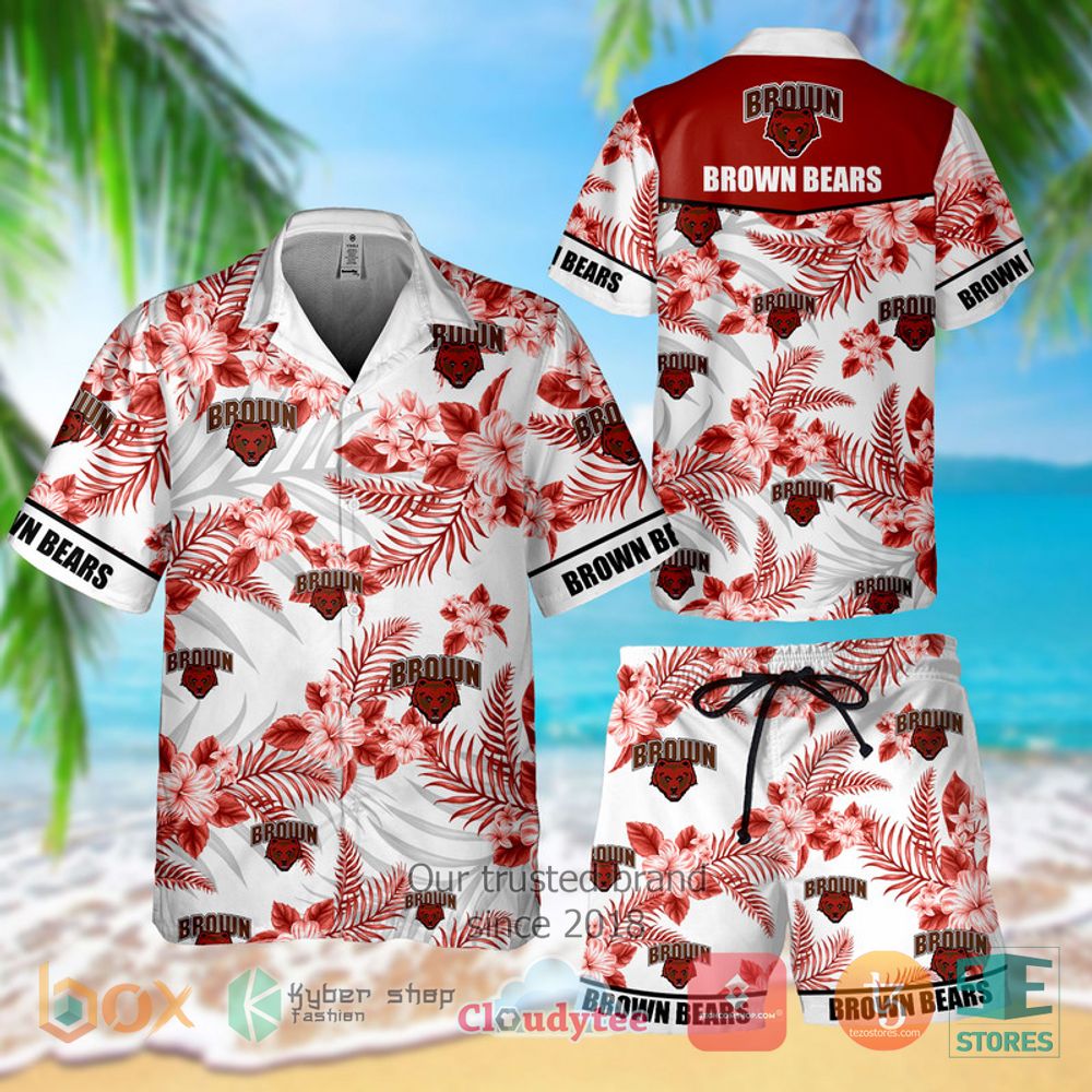HOT Brown Bears Hawaiian Shirt and Shorts 4