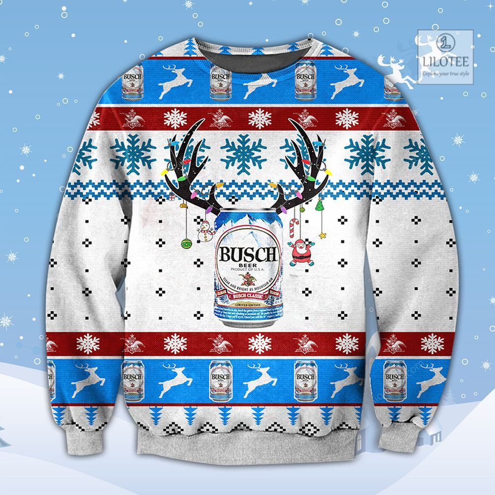 BEST Busch Beer Product of USA 3D sweater, sweatshirt 2