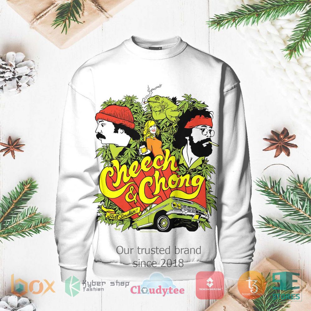 BEST Cheech & Chong Still Smokin' 3D Shirt 4