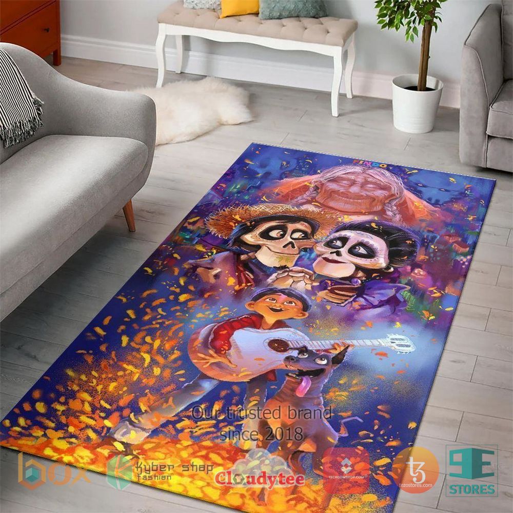 HOT Coco Day Of The Dead Rug 5