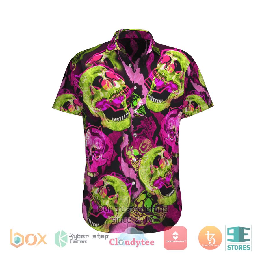 BEST Colorful Skull Hawaii Shirt 1