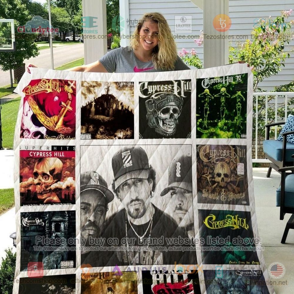 NEW Cypress Hill Album covers Quilt 4