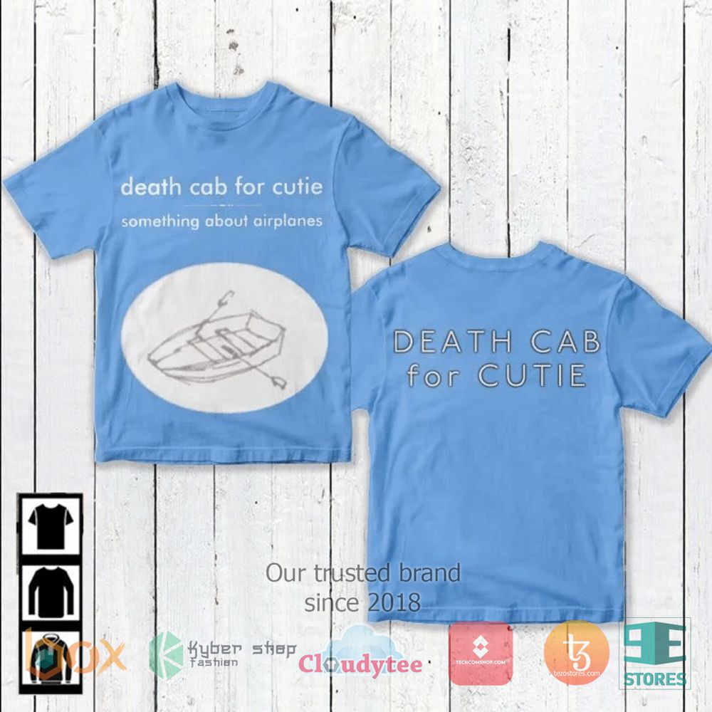 HOT Death Cab For Cutie Something About Airplanes T-Shirt 3