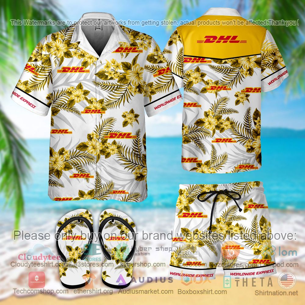 BEST DHL Hawaiian Shirt, Short 3