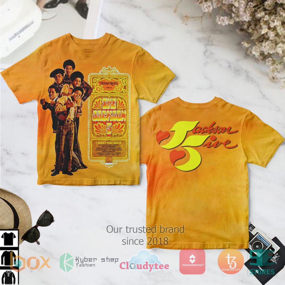 HOT Diana Ross Presents The Jackson 5 T-Shirt 2