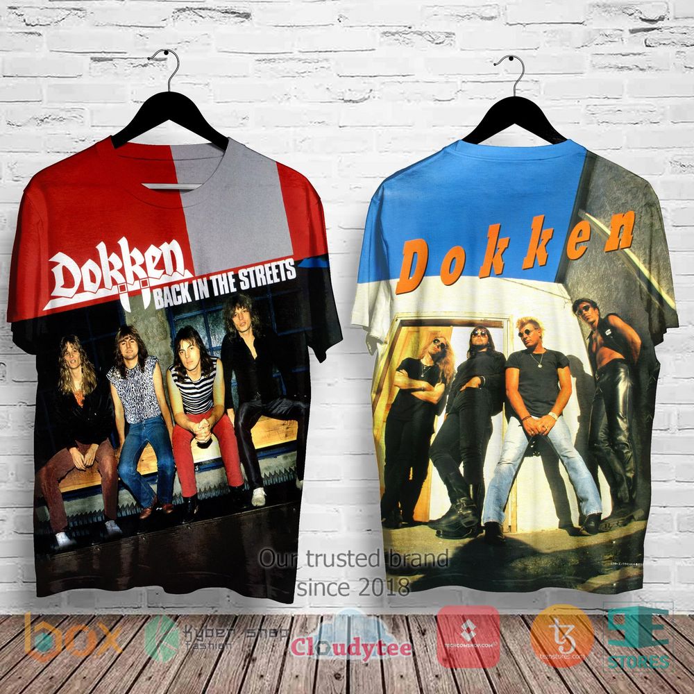 HOT Dokken Back for the Attack Album 3D Shirt 2