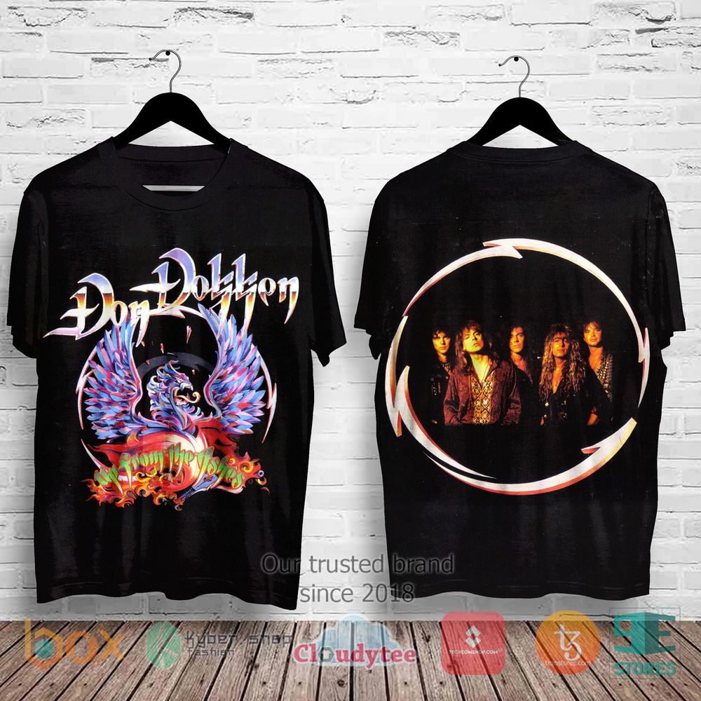 HOT Dokken Up From the Ashes Album 3D Shirt 2