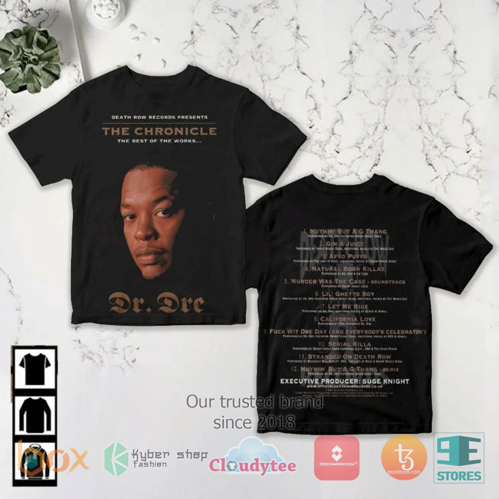 HOT Dr. Dre My Story 3D over printed Shirt 3