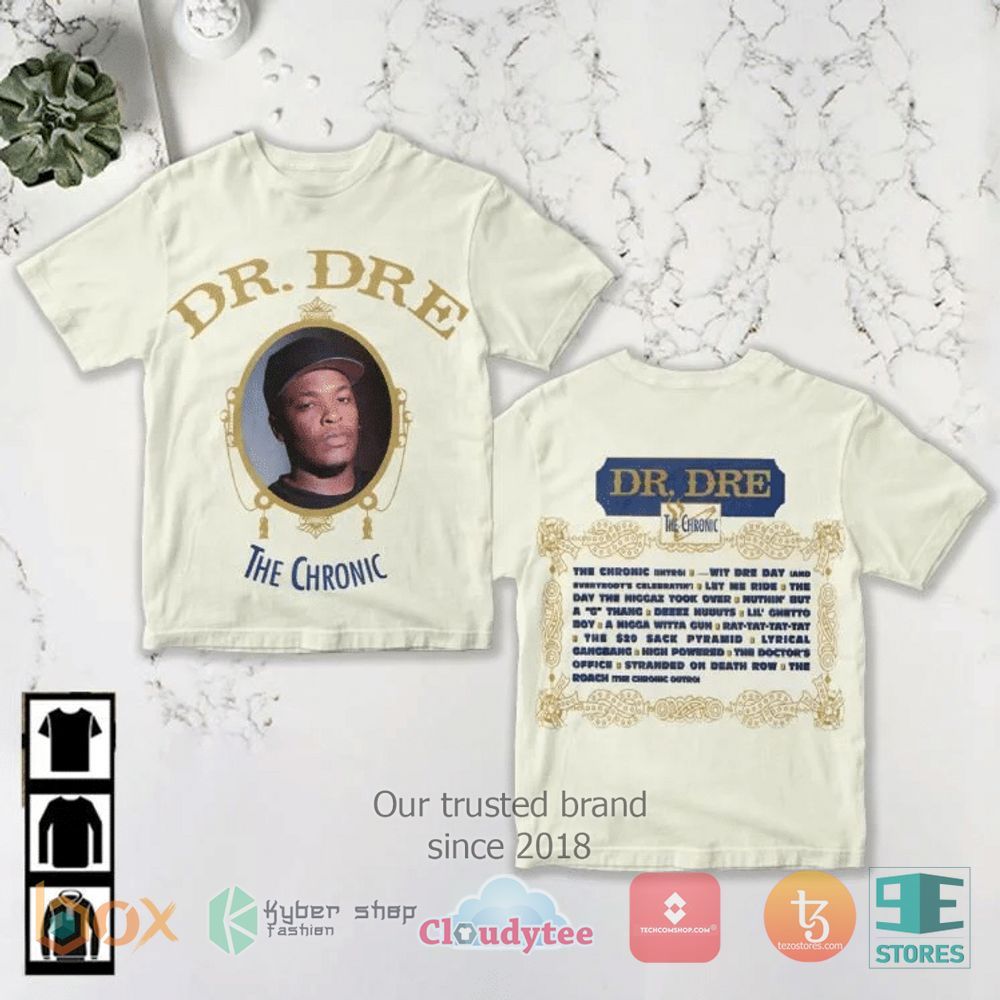 HOT Dr. Dre The Chronic 3D over printed Shirt 6