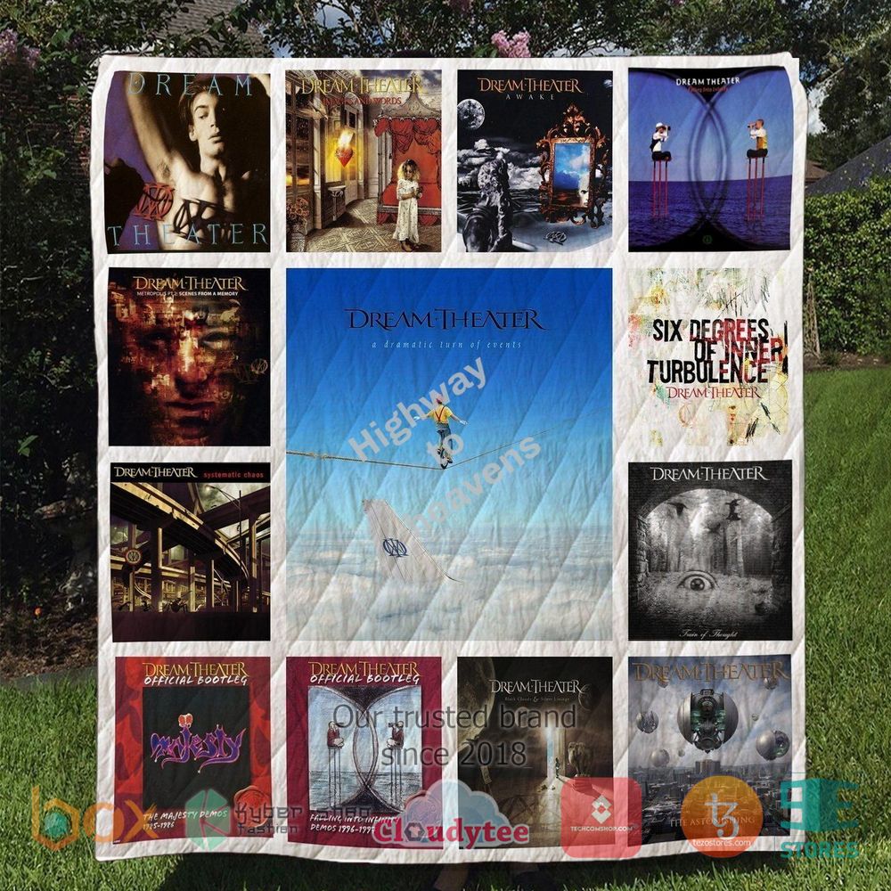 BEST Dream Theater A Dramatic Turn of Events Album Quilt 2