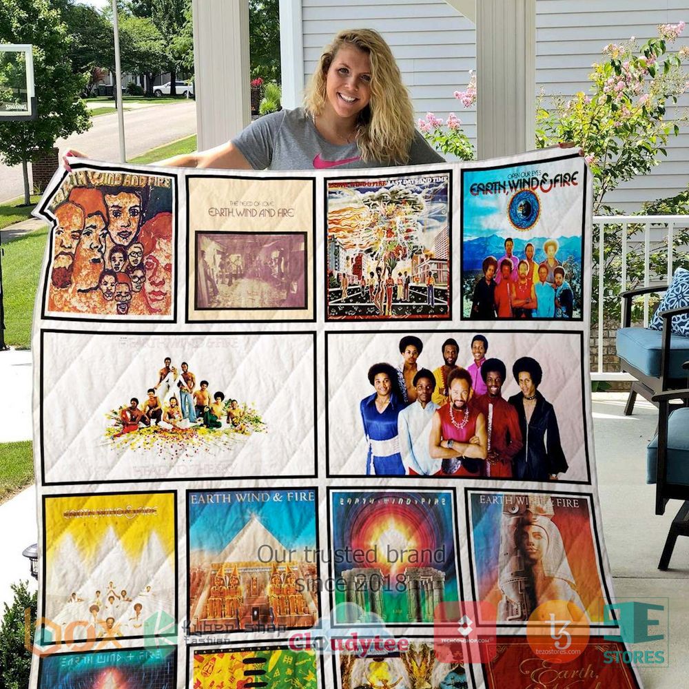 BEST Earth, Wind & Fire All 'n' All Album Quilt 2