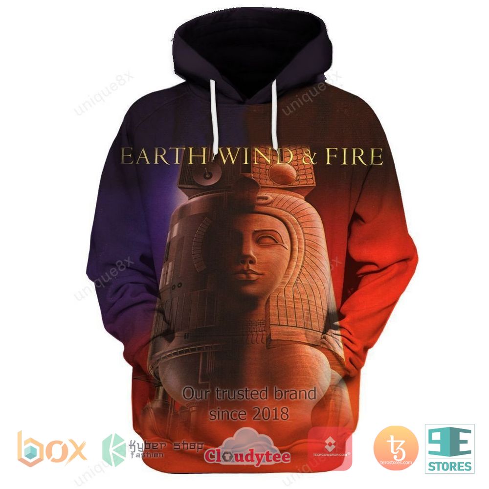 HOT Earth, Wind & Fire Raise 3D hoodie 2
