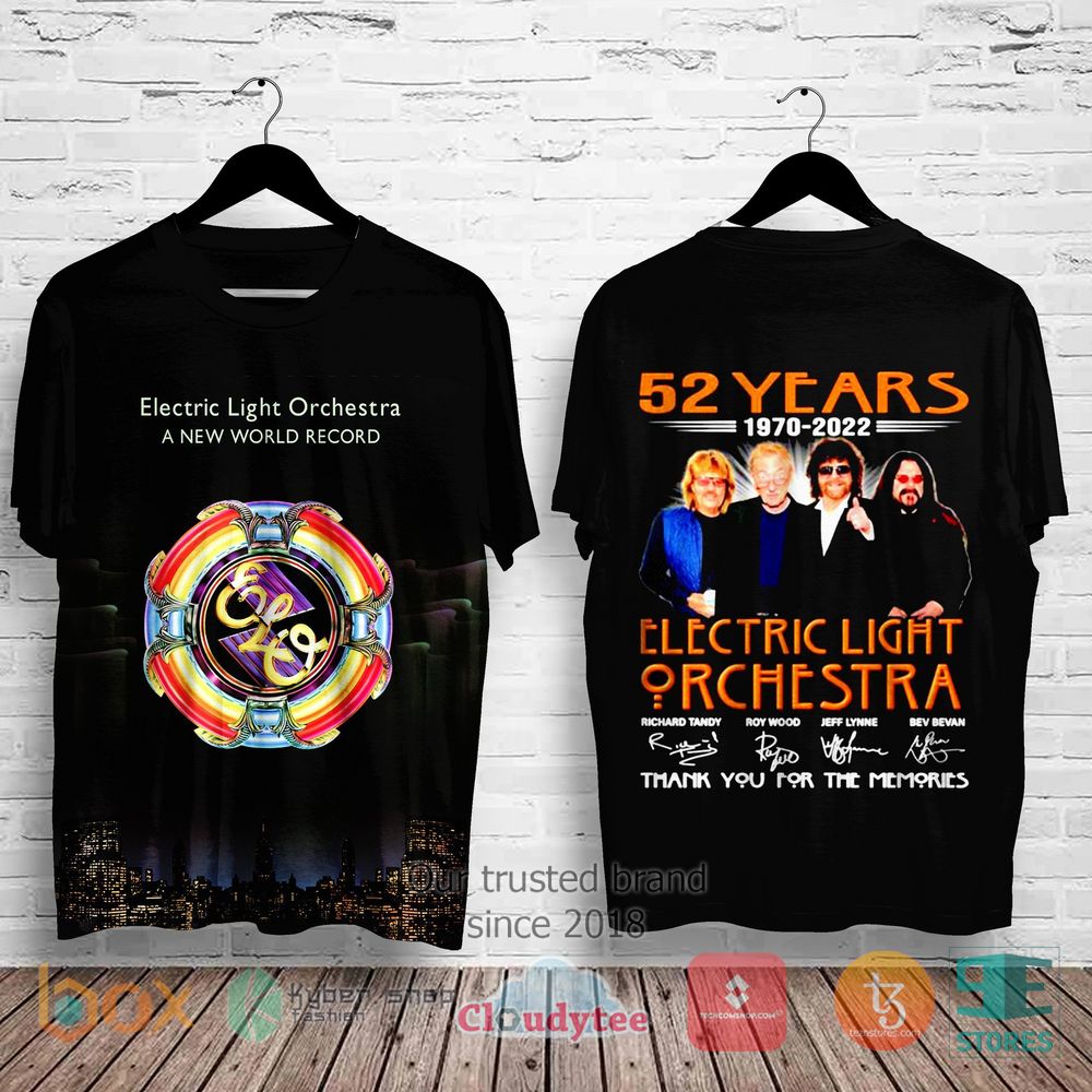 HOT Electric Light Orchestra A New World Record Album 3D Shirt 2