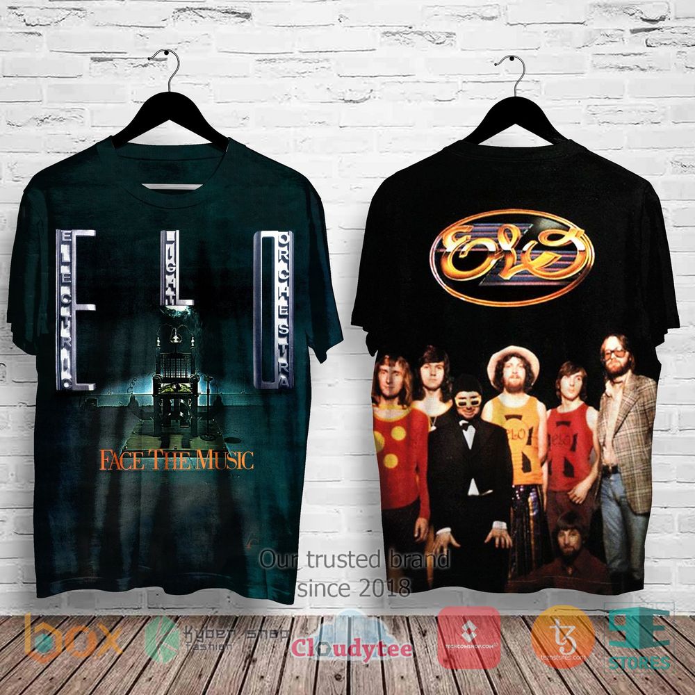 HOT Electric Light Orchestra Face the Music Album 3D Shirt 3