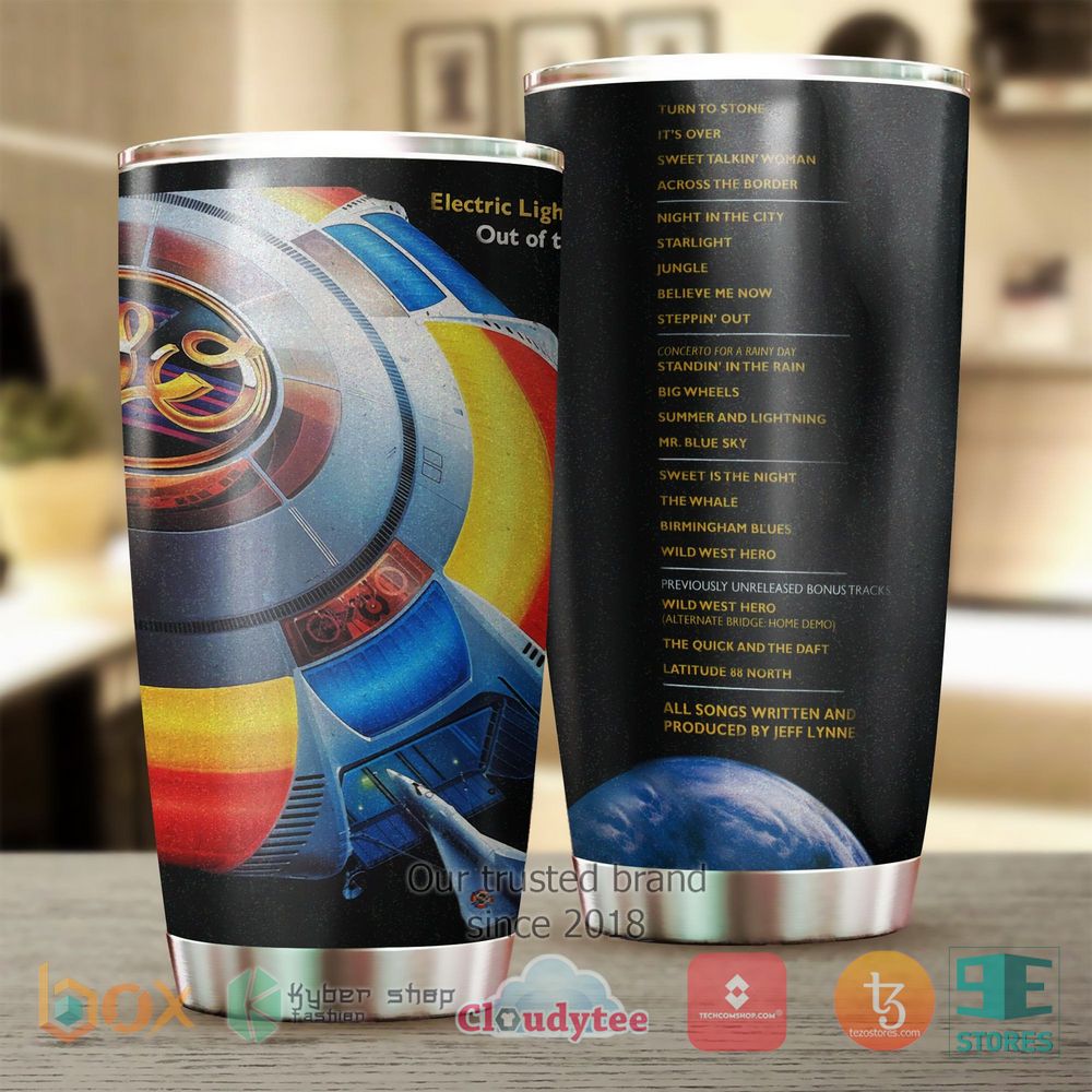 HOT Electric Light Orchestra Out Of The Blue Tumbler 3