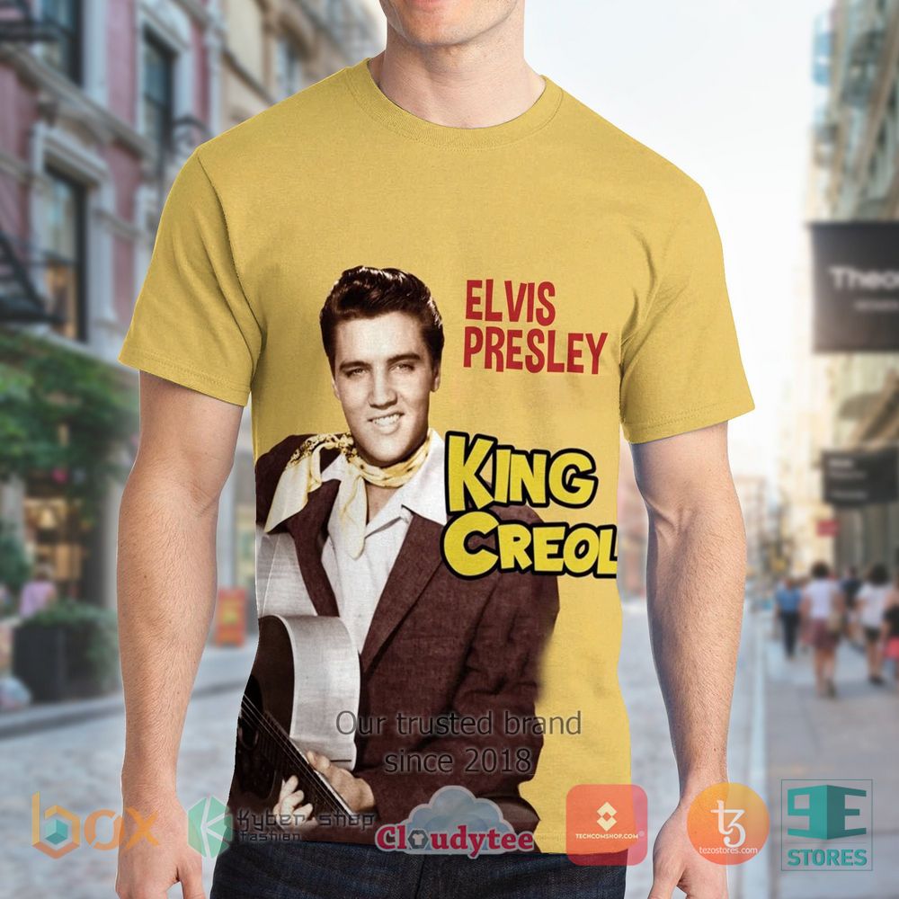 HOT Elvis Presley King Creole Album 3D Shirt 2