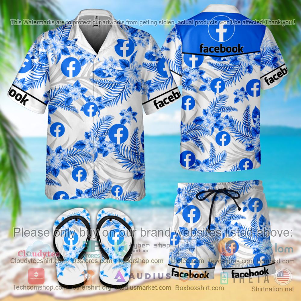 BEST Facebook Hawaiian Shirt, Short 6