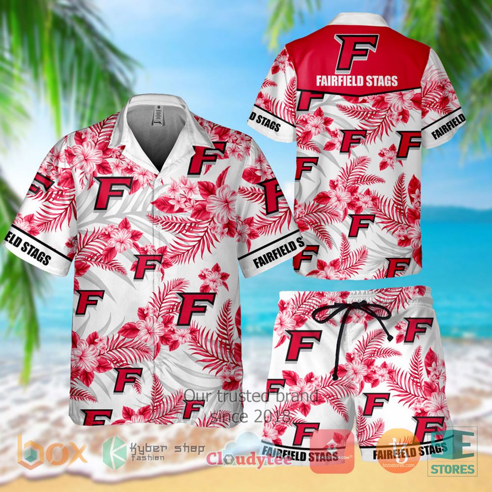 HOT Fairfield Stags Hawaiian Shirt and Shorts 6