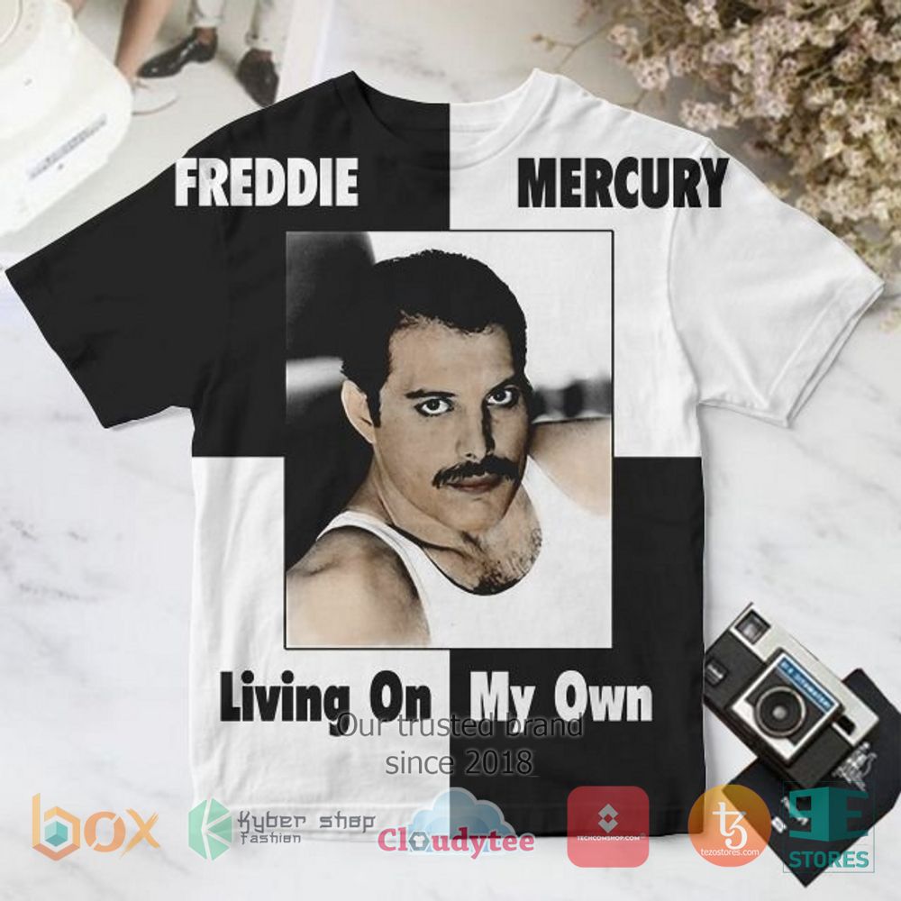 HOT Freddie Mercury Live on My Own Album Hoodie, Shirt 5