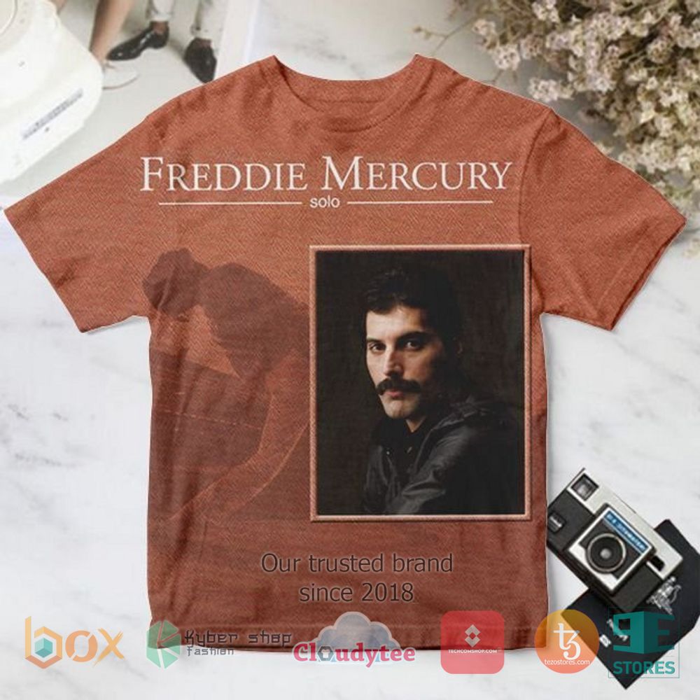HOT Freddie Mercury Solo Album 3D Shirt 3