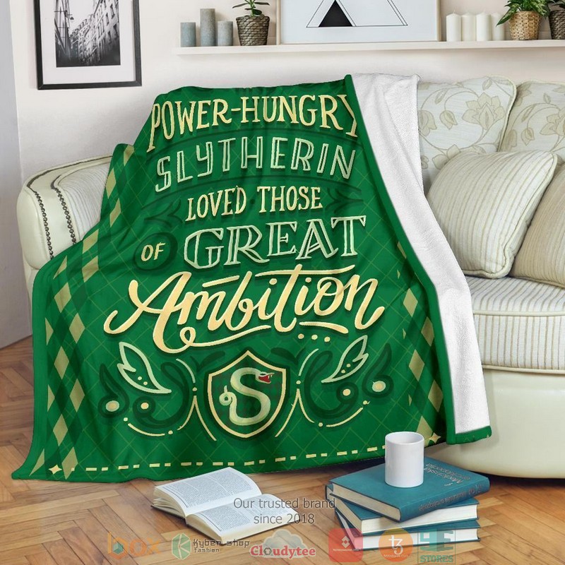 HOT Great Ambition Slytherin Harry Potter Blanket 9