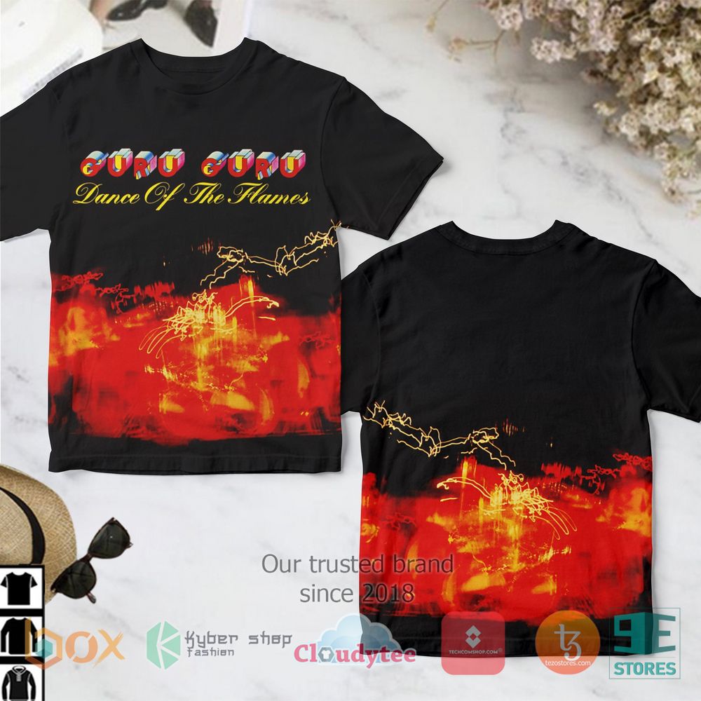 HOT Guru Guru Dance Of The Flames Album 3D Shirt 5