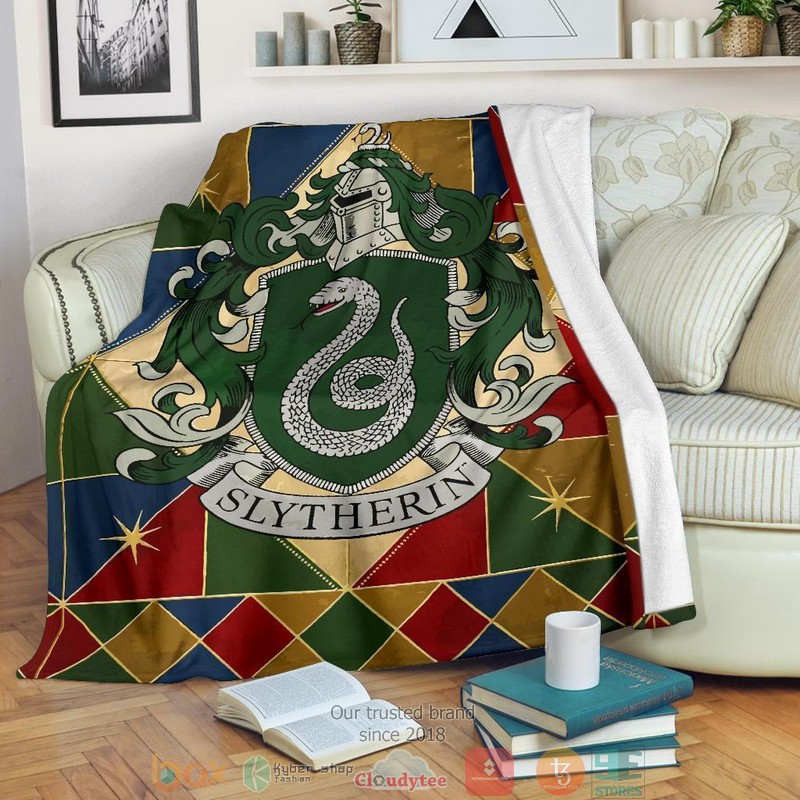 HOT House Badge Slytherin Harry Potter Blanket 8