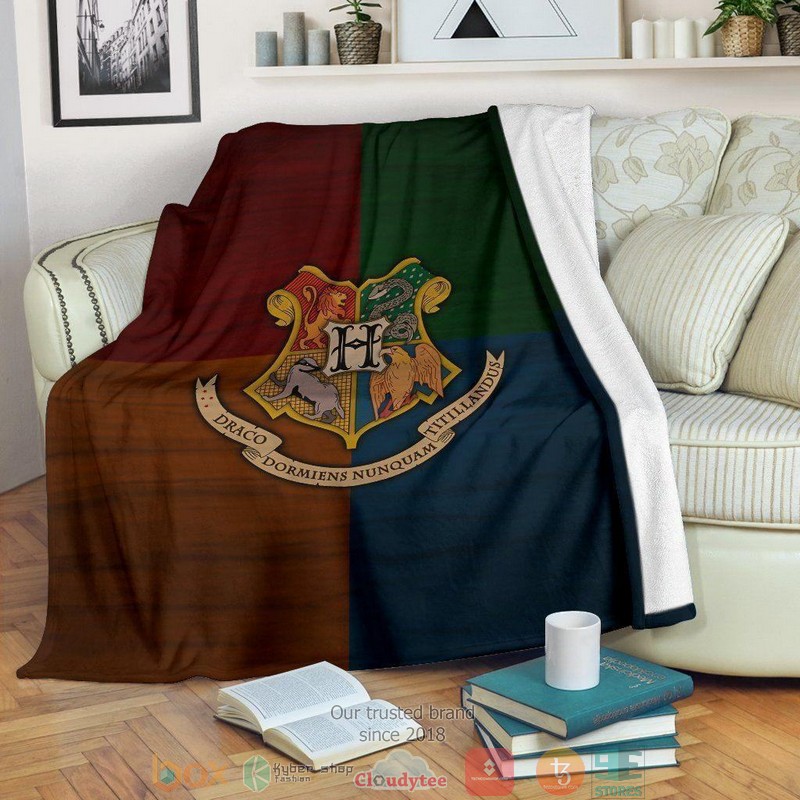 HOT House Badges Hogwarts Harry Potter Blanket 8