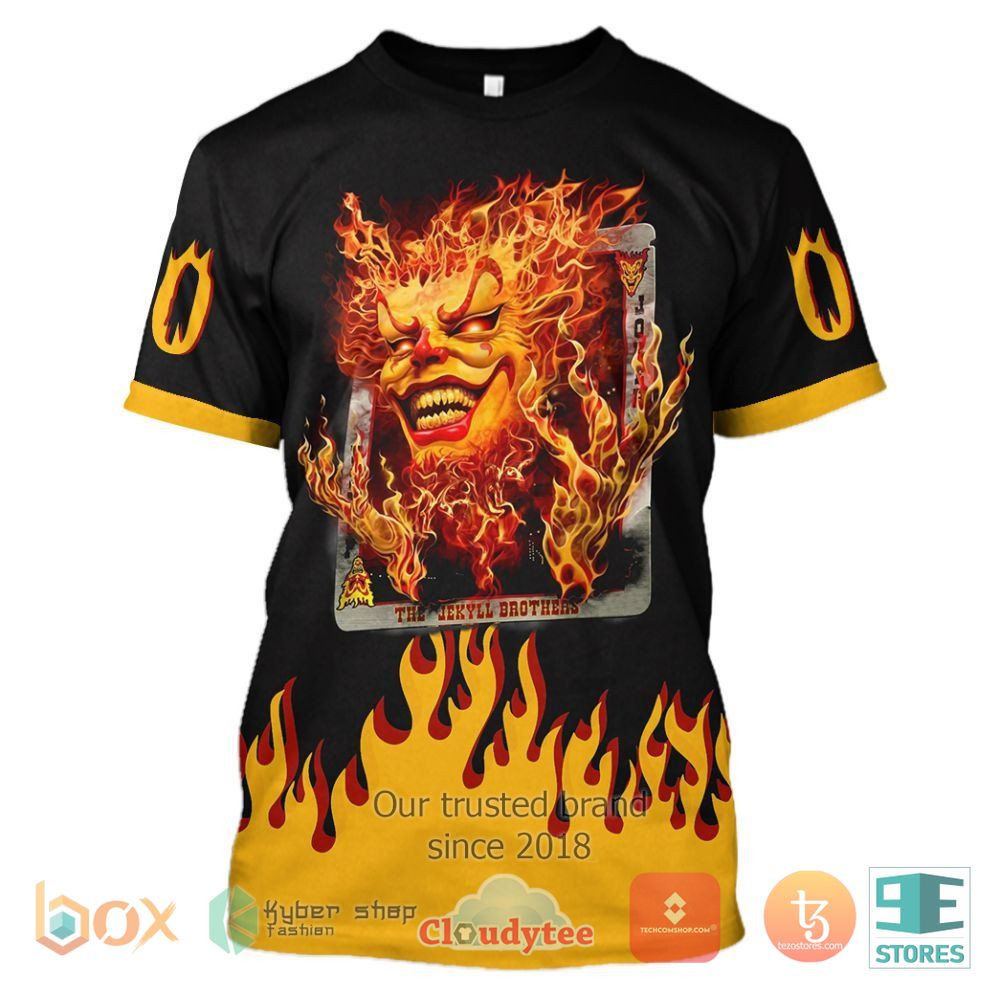 HOT Insane Clown Posse Scary Evil Fire Joker Personalized Album Hoodie, Shirt 12