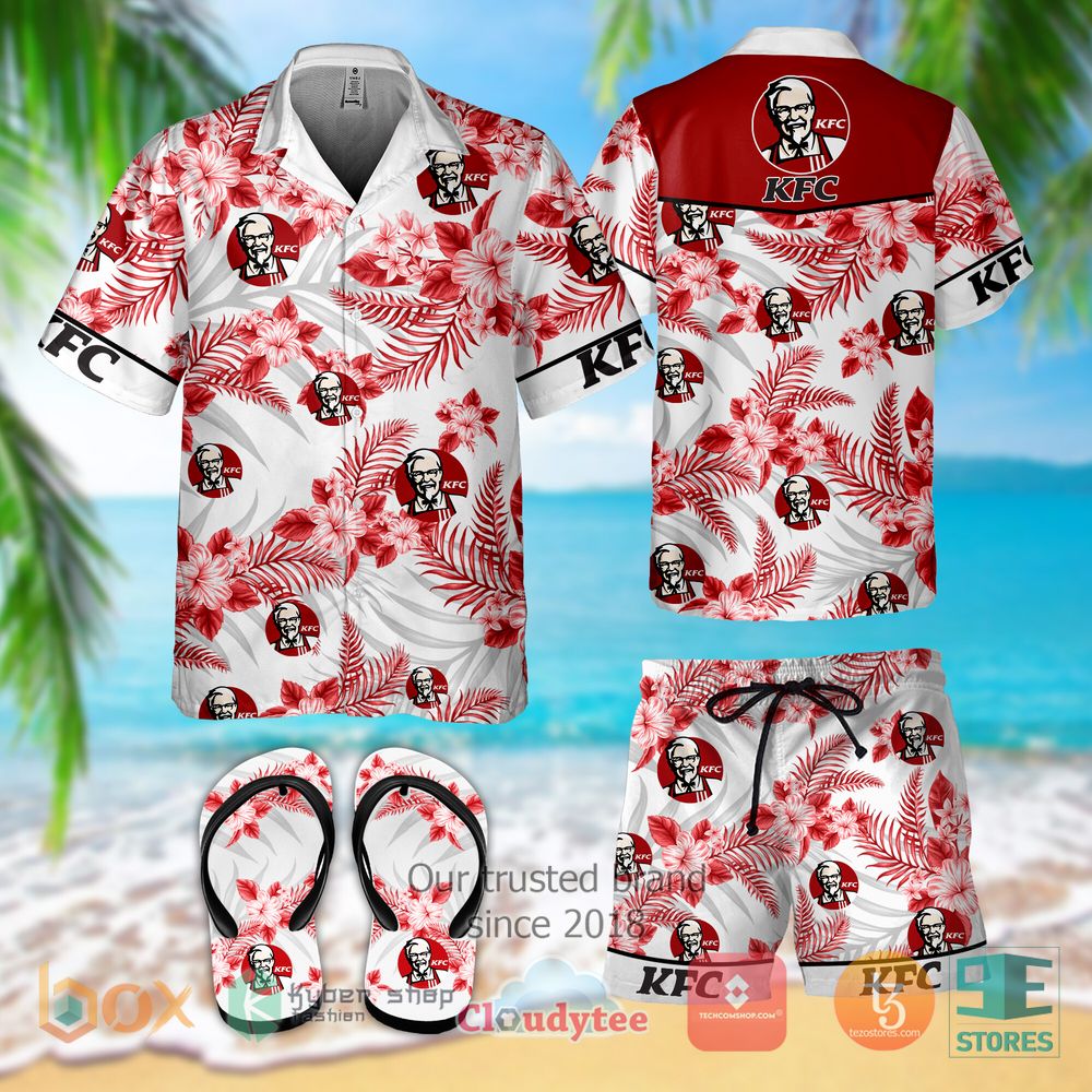 HOT KFC Hawaiian Shirt, Shorts 2