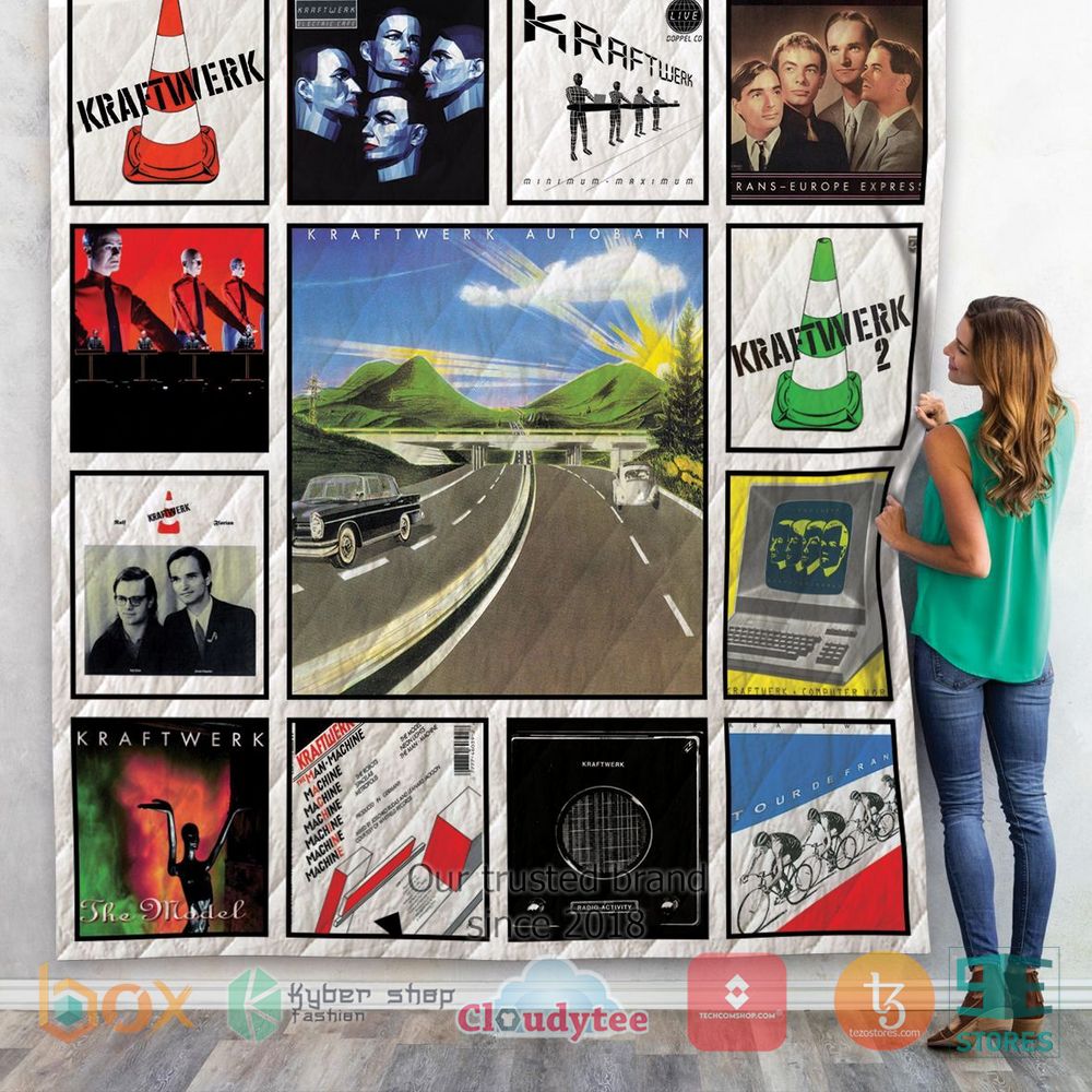 BEST Kraftwerk Autobahn Album Quilt 3