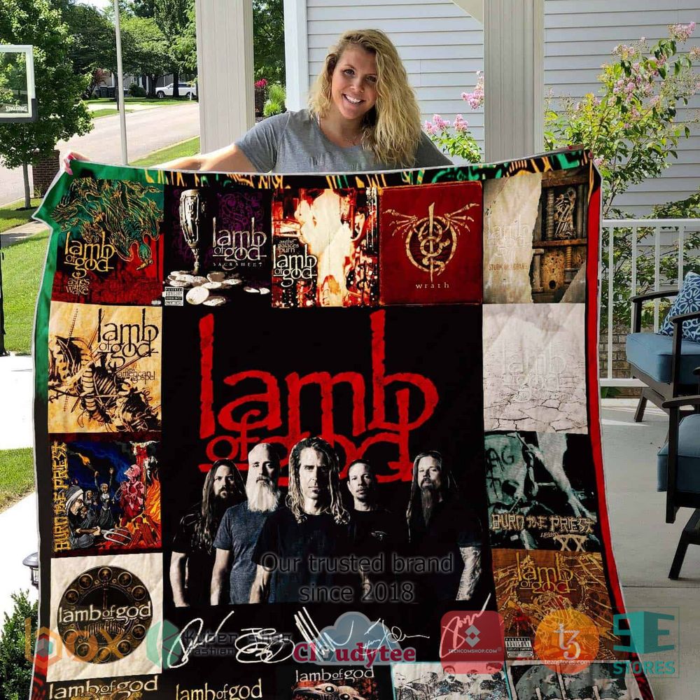 BEST Lamb Of God Sign Members Album Quilt 4