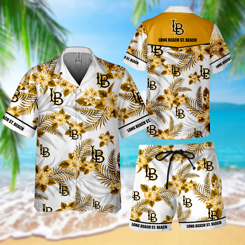 HOT Long Beach St Beach Hawaiian Shirt and Short 1