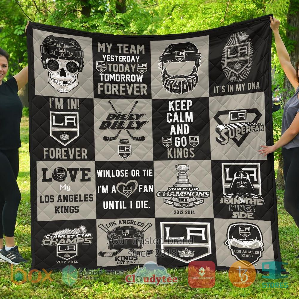 HOT Los Angeles Kings Amazing Quilt 9