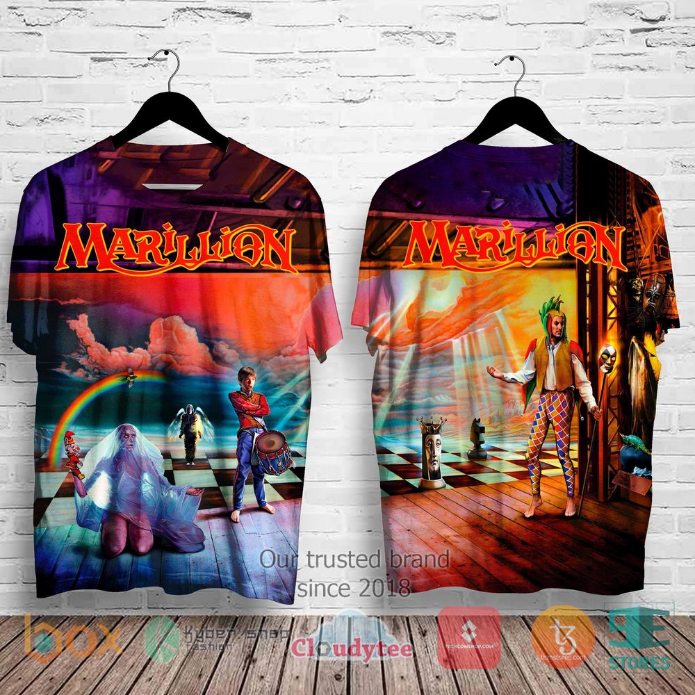 HOT Marillion Band Album 3D Shirt 3