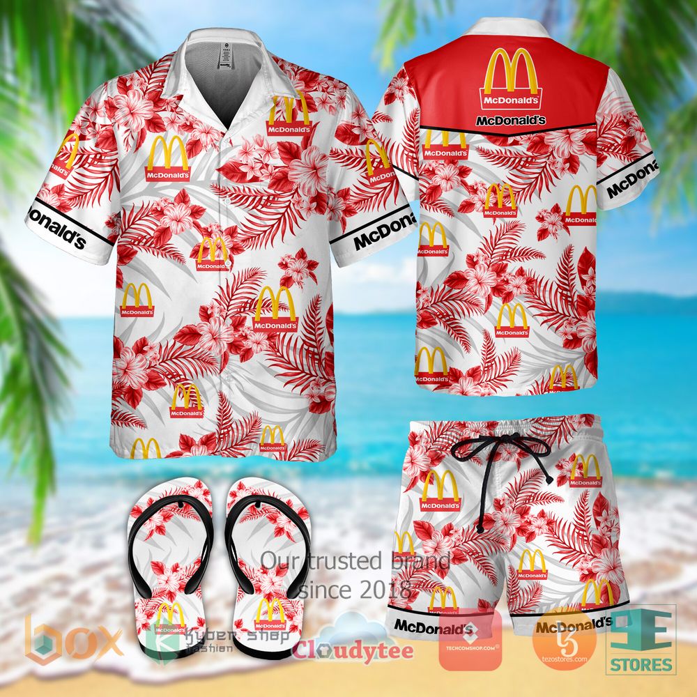 HOT McDonald's Hawaiian Shirt, Shorts 3