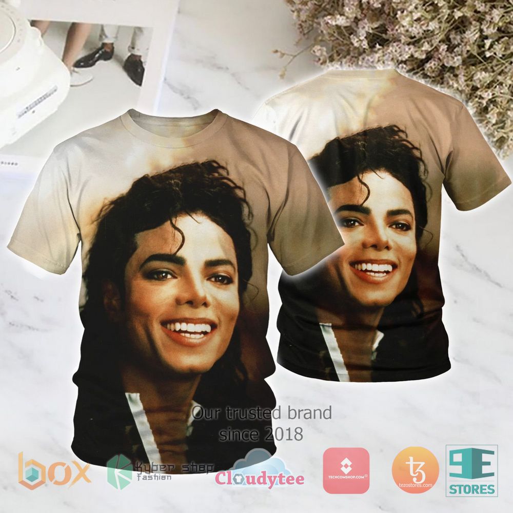 HOT Michael Jackson Smile T-Shirt 3