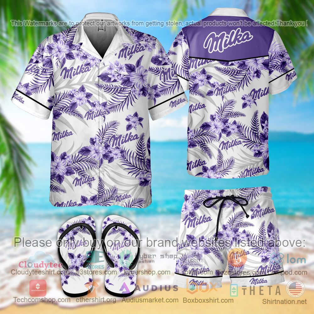 BEST Milka Hawaiian Shirt, Short 3