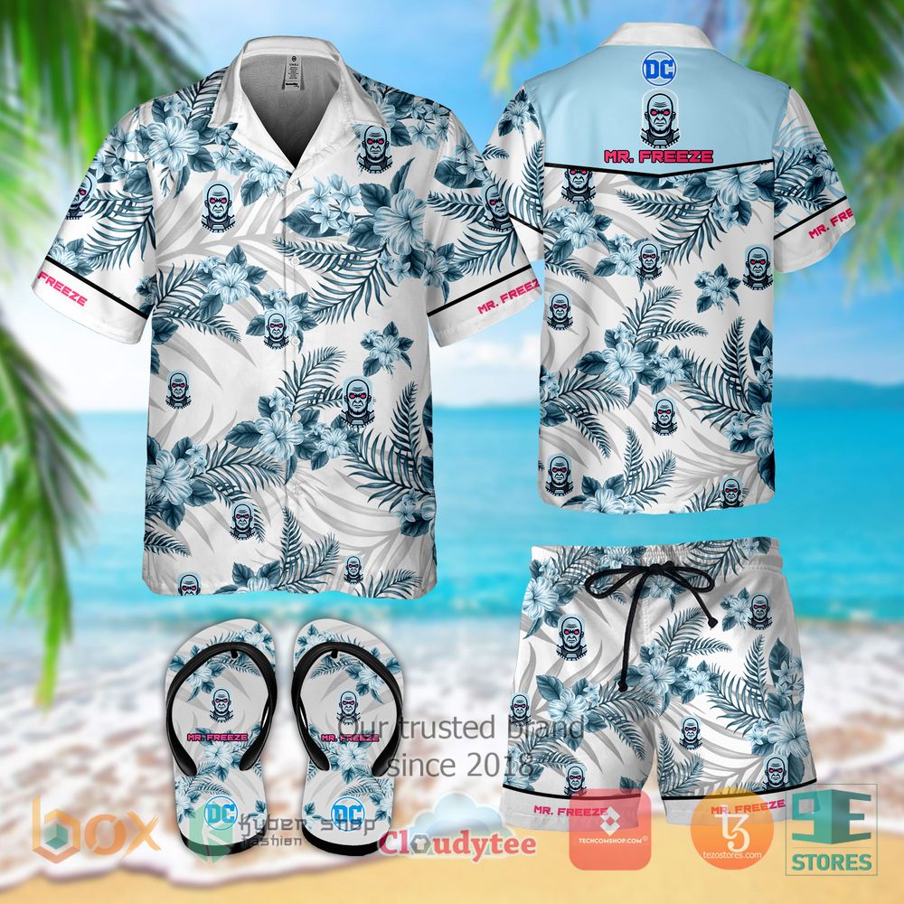 HOT Mr. Freeze Hawaiian Shirt, Short 3