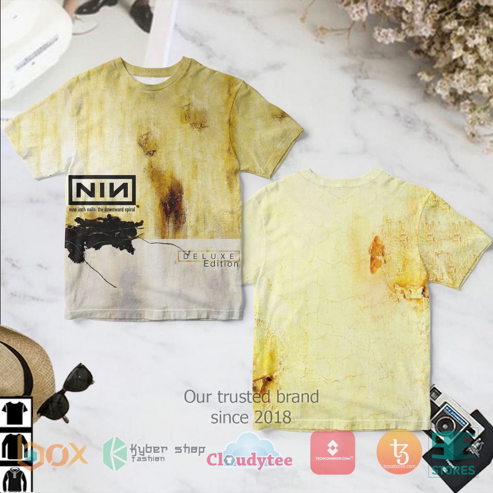 HOT Nine Inch Nails The Downward Spiral T-Shirt 3