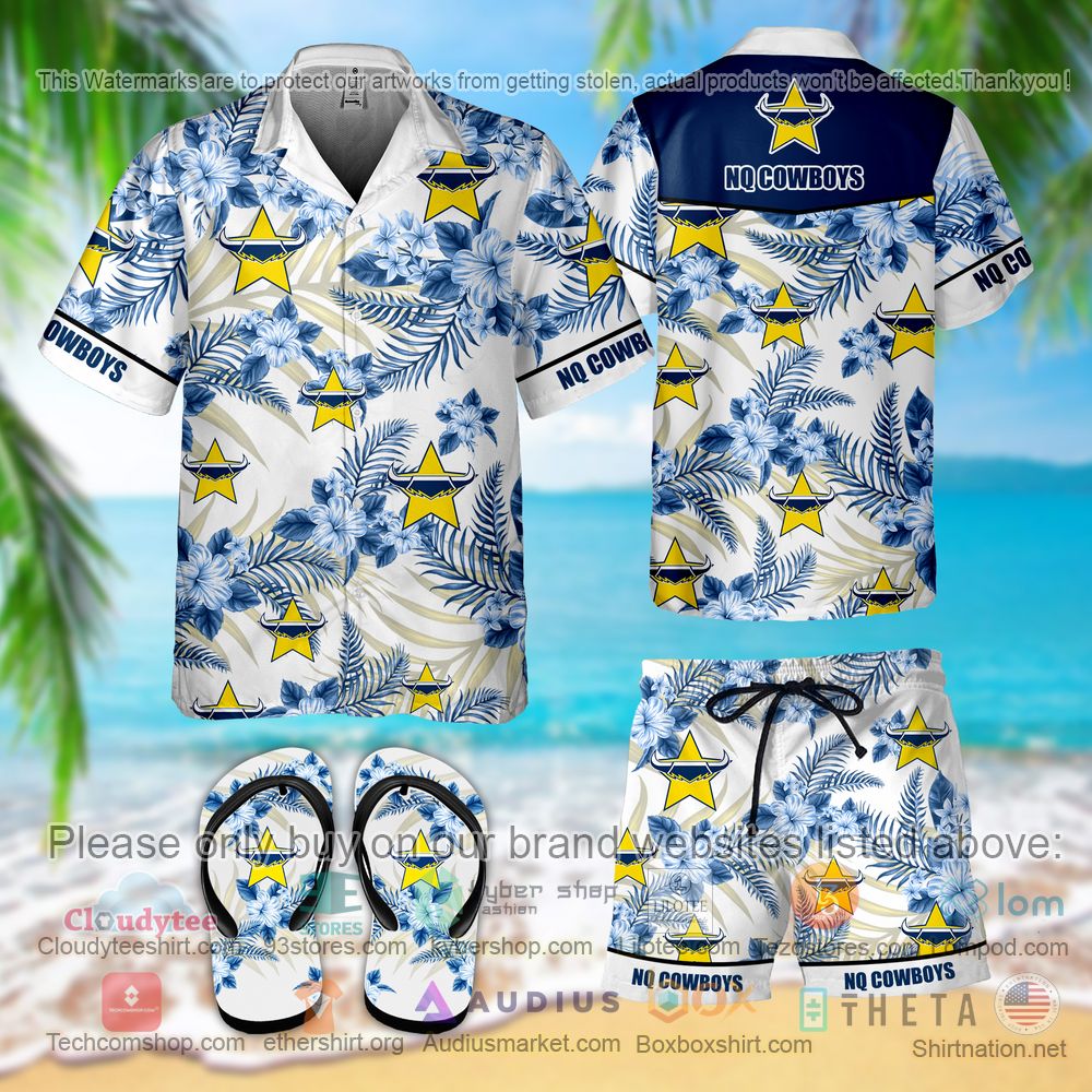 BEST NQ Cowboys Hawaiian Shirt, Short 2