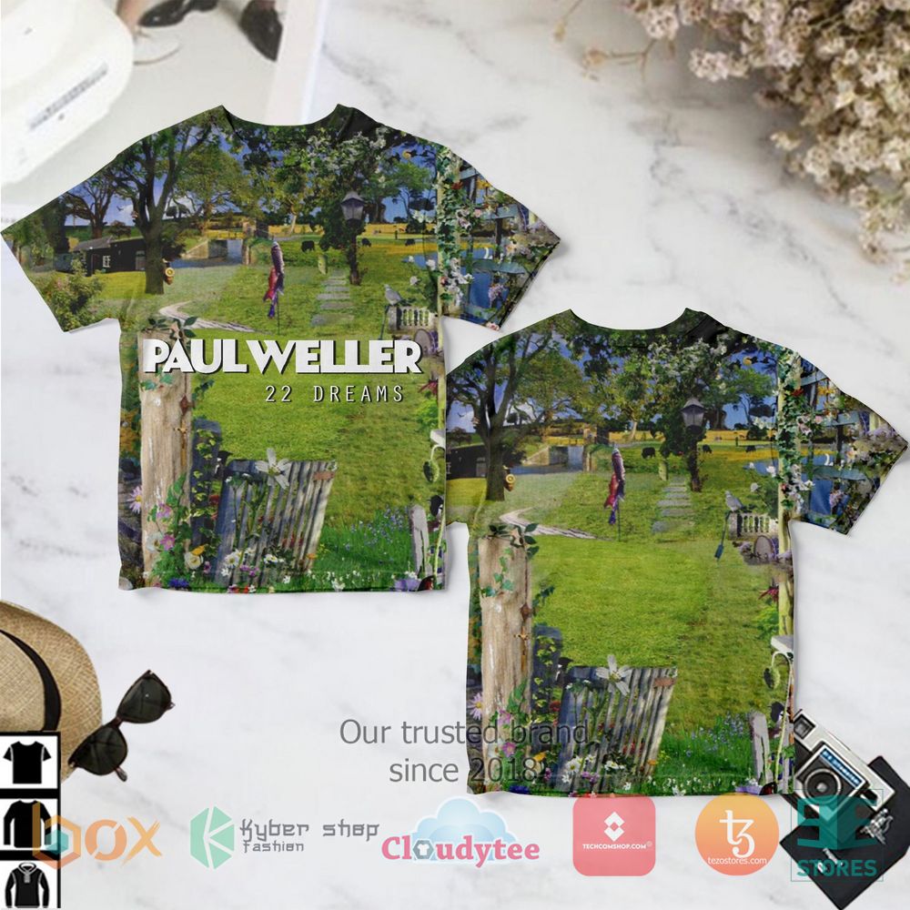 HOT Paul Weller 22 Dreams 3D over printed Shirt 2
