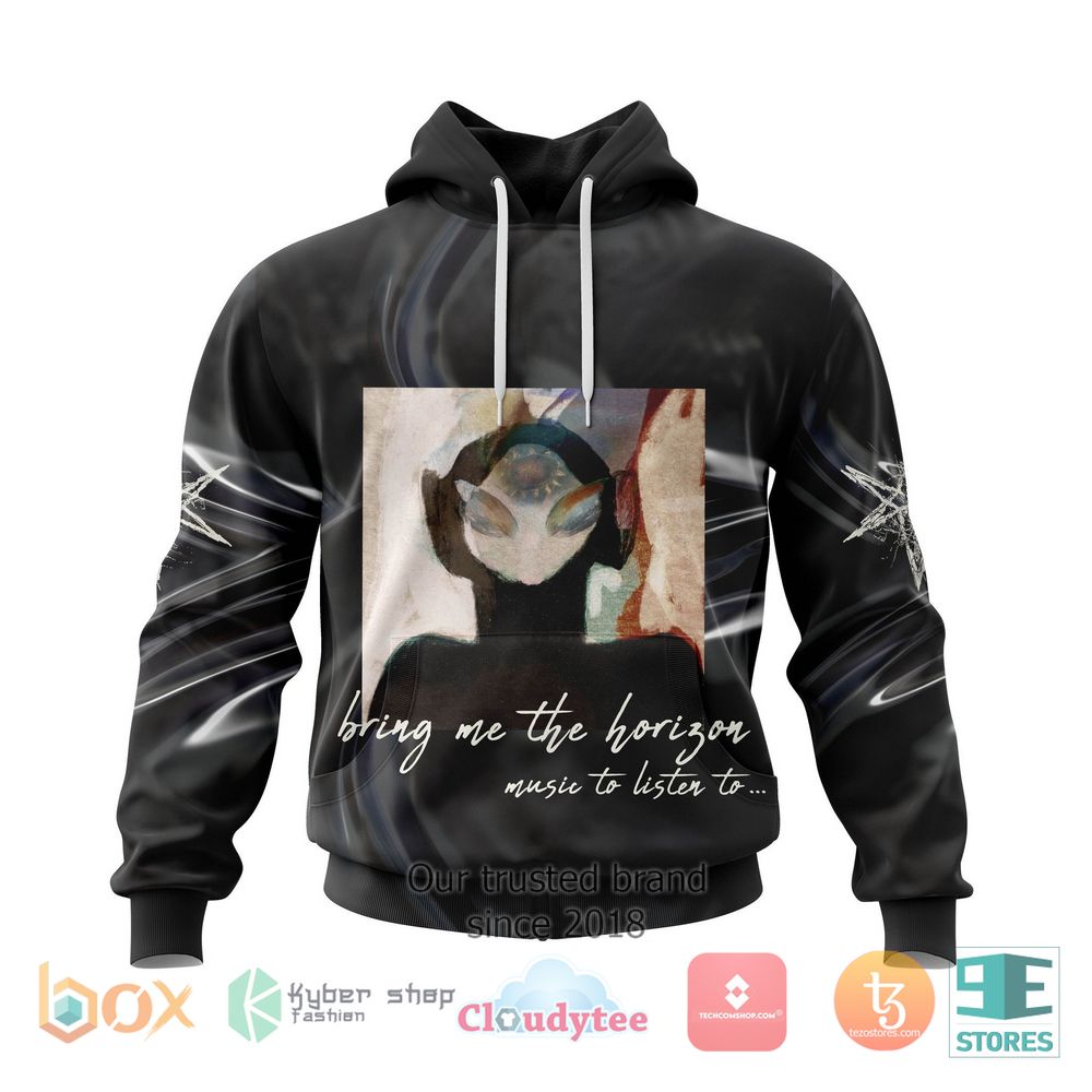 HOT Personalized Bring Me The Horizon Music to Listen To 3D hoodie 1