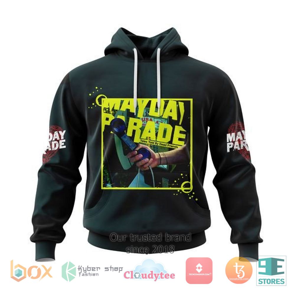 HOT Personalized Mayday Parade Tales Told by Dead Friends 3D hoodie 8