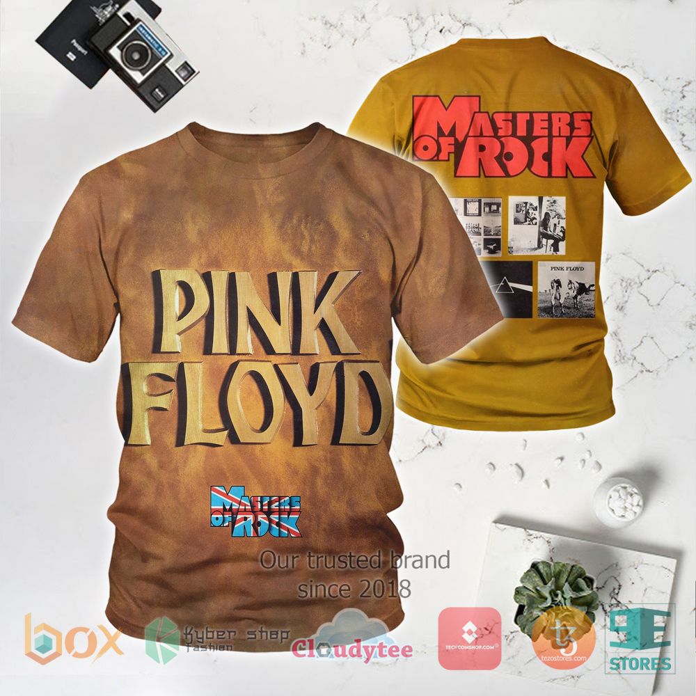 BEST Pink Floyd masters of rock 3D Shirt 2