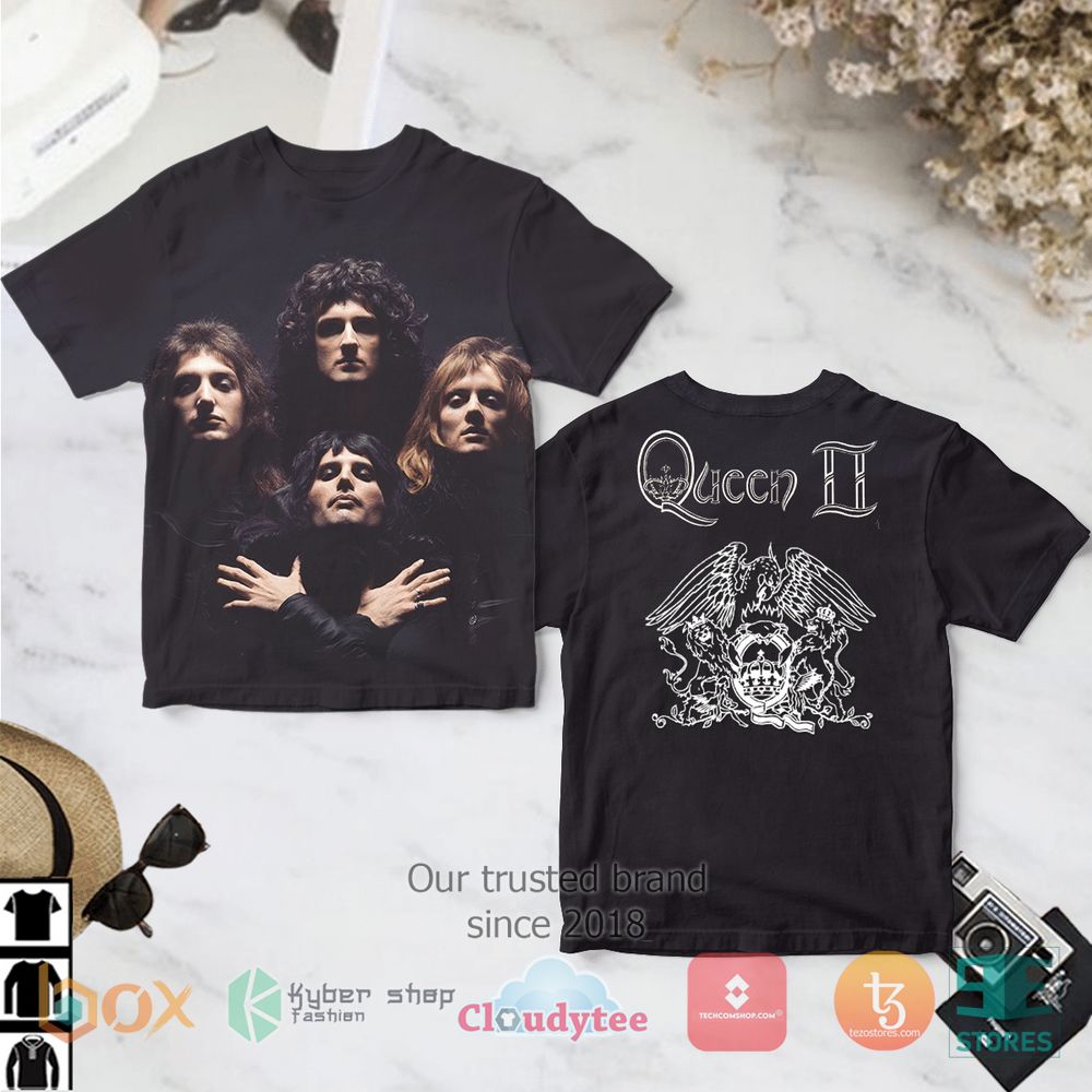 HOT Queen II Album 3D Shirt 3