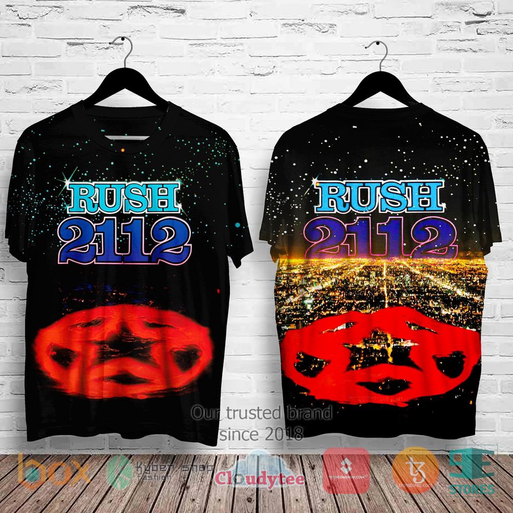 HOT Rush 2112 Album 3D Shirt 3