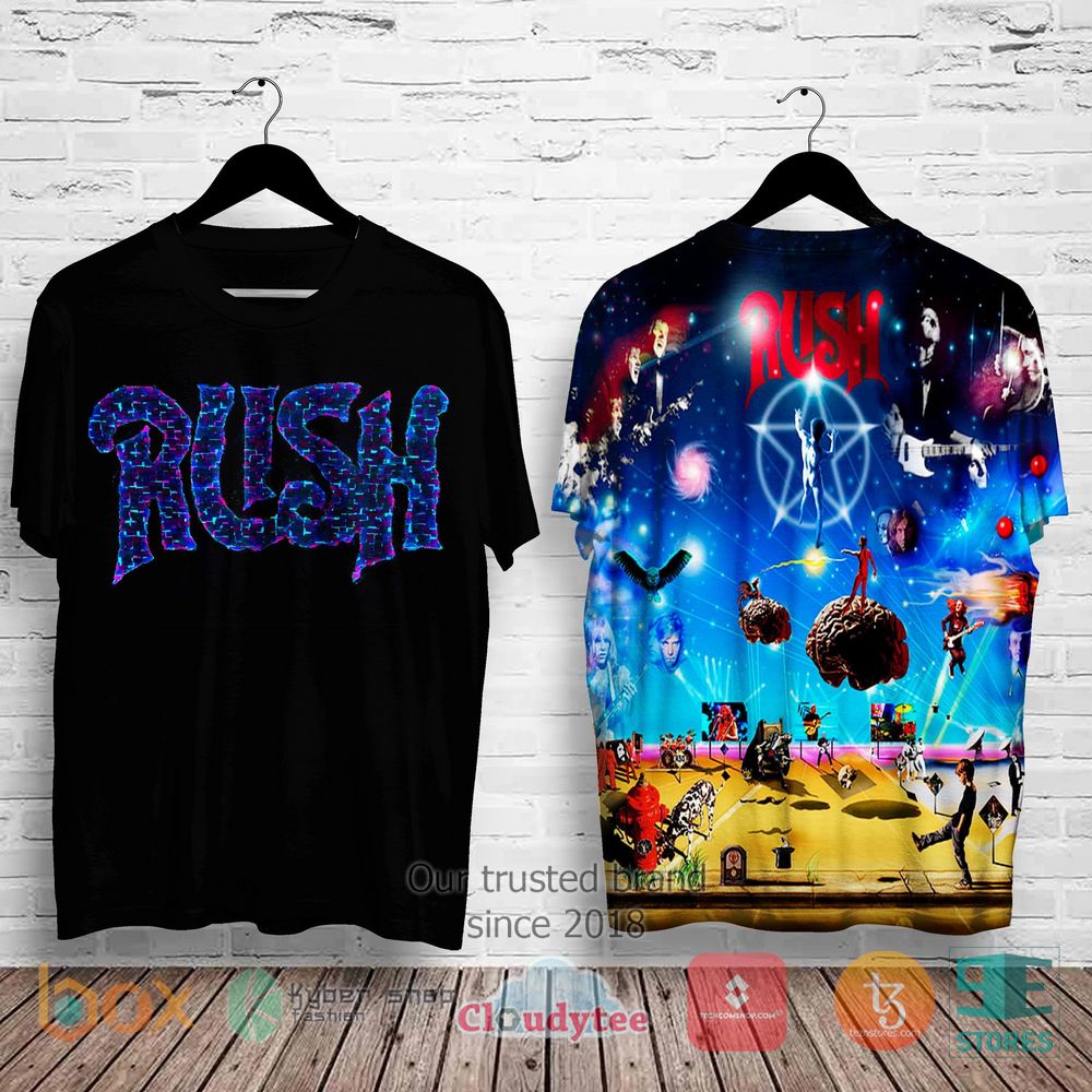 HOT Rush Albums 3D Shirt 2