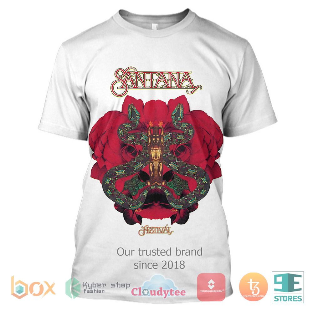HOT Santana-Festival Album Hoodie, Shirt 5