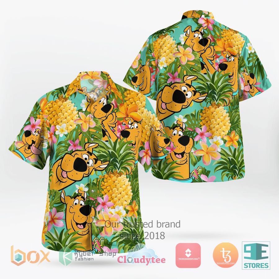 BEST Scooby Doo pineapple fruit Hawaii Shirt 8